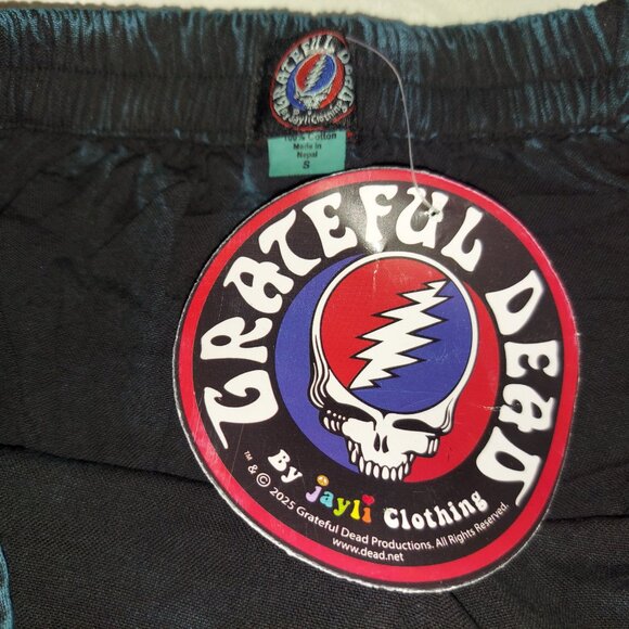 NWT Grateful Dead Pants w/ Stealies, Bolt, and Dancing Bears - Picture 6 of 6